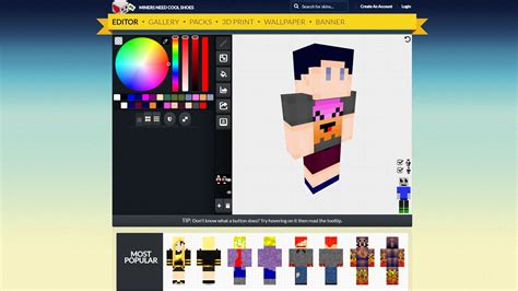 minecraft skin editor|More.